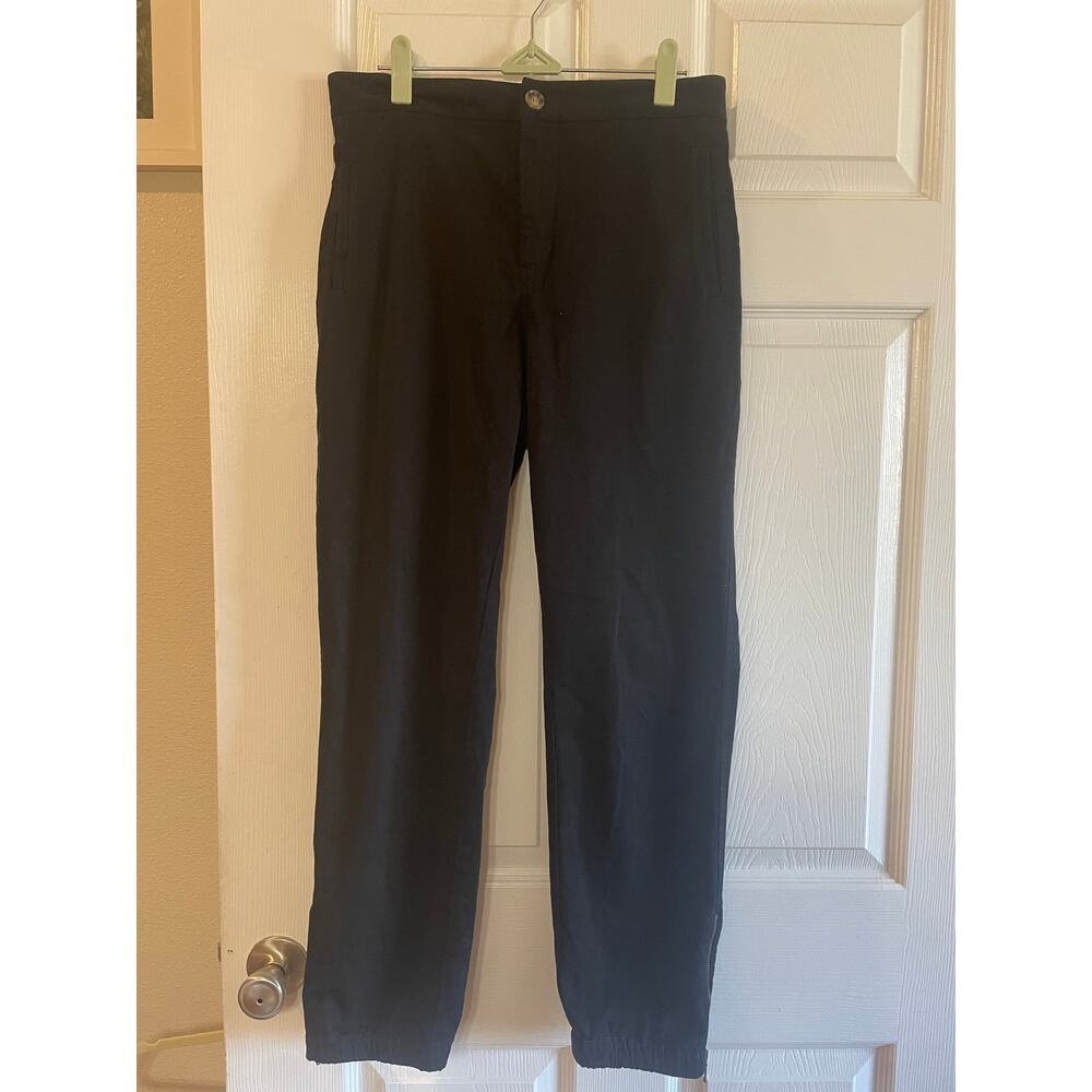 Lou & Grey Zipper Ankle Soft Jogger Pants size Medium